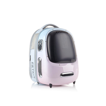 PETKIT Breezy 2 - Smart Cat Backpack - Pink Pet Care > Cat Supplies > Cat Carriers & Crates Woofy and Whiskers