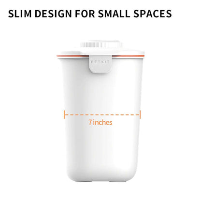 PETKIT Smart Vacube Pet Food Storage Container 10.4L Pet Care > Cat Supplies > Cat Bowls, Feeders & Waterers Woofy and Whiskers