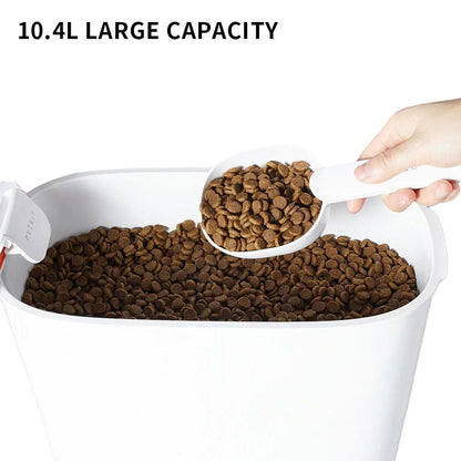 PETKIT Smart Vacube Pet Food Storage Container 10.4L Pet Care > Cat Supplies > Cat Bowls, Feeders & Waterers Woofy and Whiskers