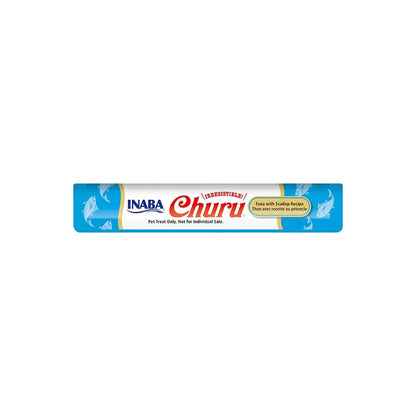 INABA Churu Tuna With Scallop Recipe(14G X 4) 6PK Pet Care > Pet Food > Cat Food Inaba