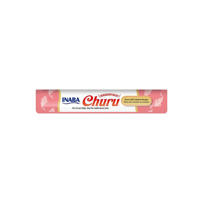 INABA Churu Tuna With Salmon Recipe(14G X 4)6PK Pet Care > Pet Food > Cat Food Inaba