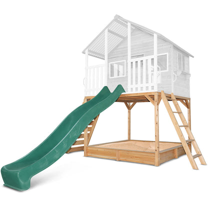 Lifespan Kids Elevation Kit and Green Slide to suit Winchester Cubby House Only Baby & Kids > Baby & Kid's Toys > Outdoor Play Equipment Woofy and Whiskers