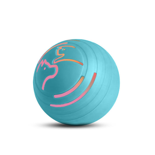 2PCS Blue Rechargeable Automatic Jumping Pet Toy Ball - Interactive Smart Play Ball for Dogs & Cats Pet Care > Toys > Dog Toys Woofy and Whiskers