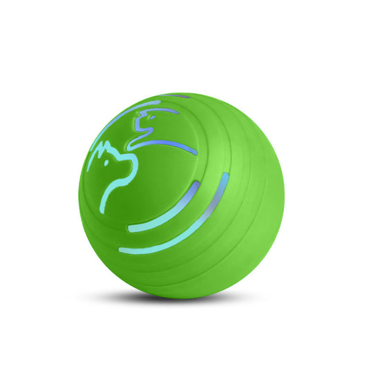 2PCS Green Rechargeable Automatic Jumping Pet Toy Ball - Interactive Smart Play Ball for Dogs & Cats Pet Care > Toys > Dog Toys Woofy and Whiskers