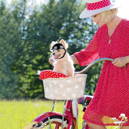 Size M Pink Pet Safety Helmet - Stylish Protective Headgear for Dogs Pet Care > Dog Supplies > Dog Training Aids Woofy and Whiskers