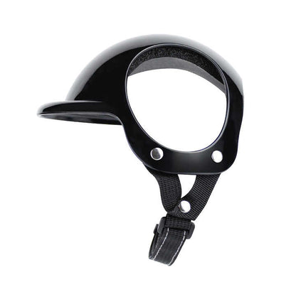 Size M Black Pet Safety Helmet - Stylish Protective Headgear for Dogs Pet Care > Dog Supplies > Dog Training Aids Woofy and Whiskers