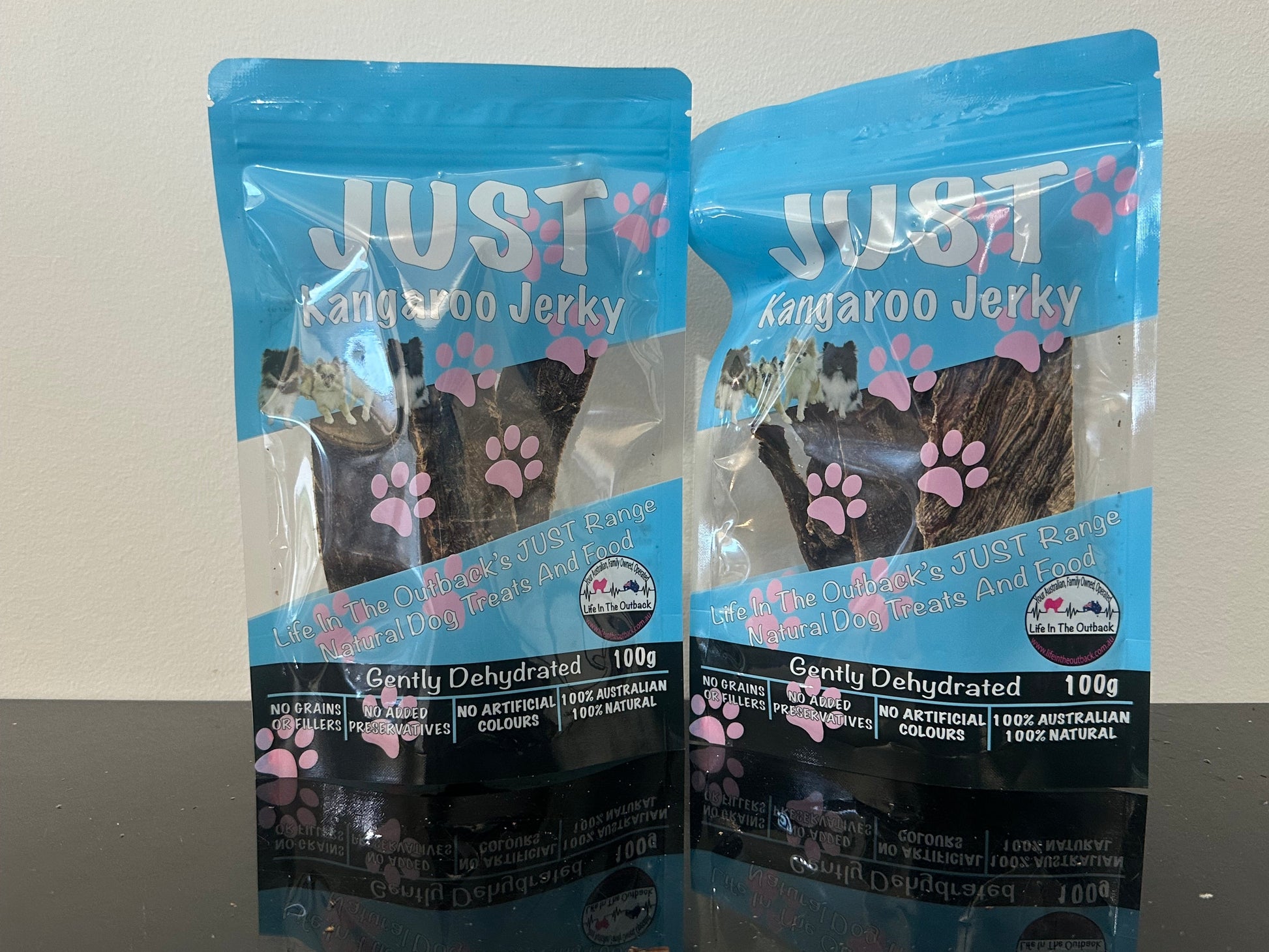 1x Just Kangaroo Jerky Pet Care > Pet Food > Dog Food Life in the outback