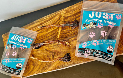 1x Just Kangaroo Tendons Pet Care > Pet Food > Dog Food Life in the outback