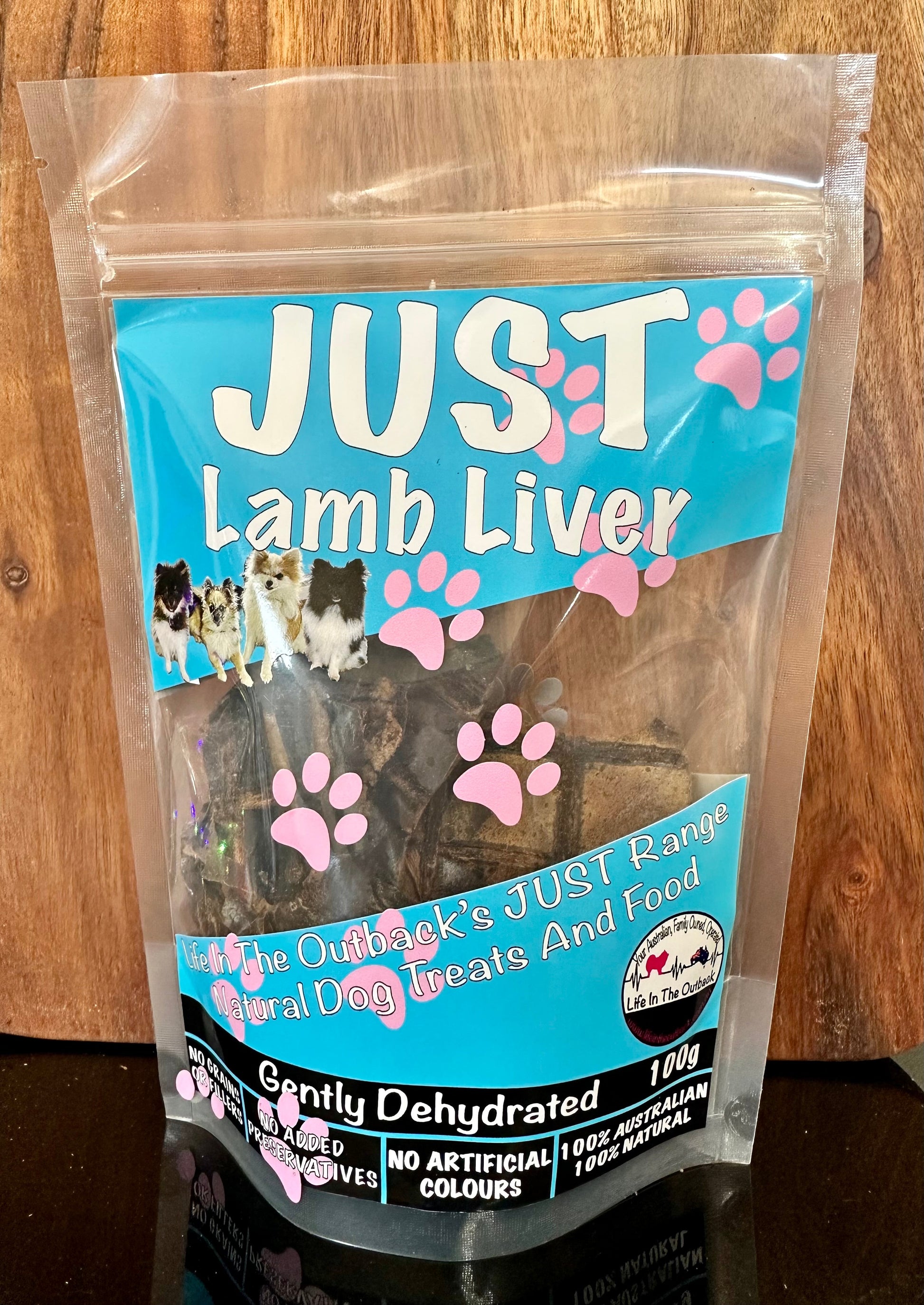 1x Just Lamb Liver Pet Care > Pet Food > Dog Food Life in the outback