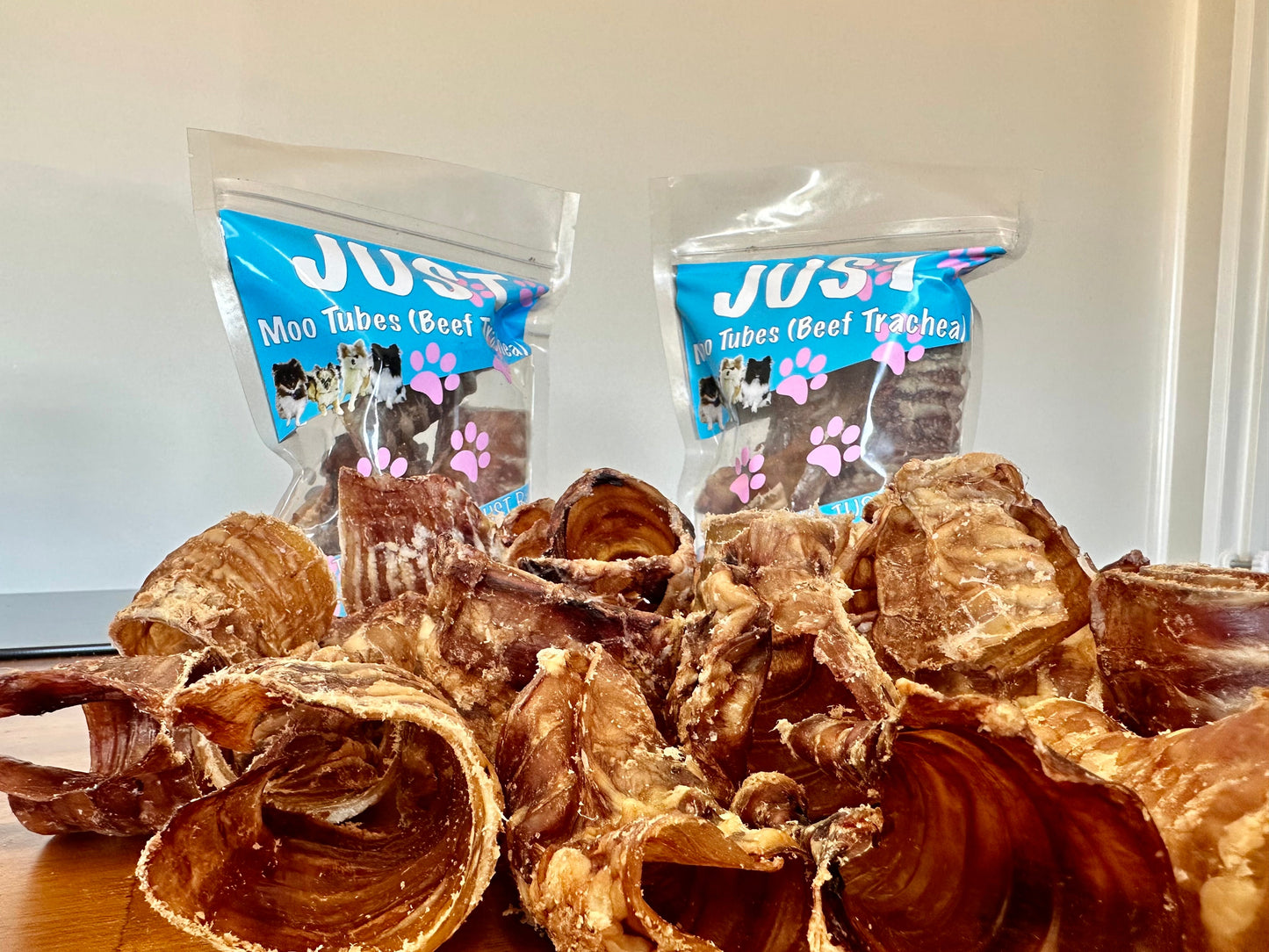 1x Just Moo Tubes ( Beef Trachea ) Pet Care > Pet Food > Dog Food Life in the outback