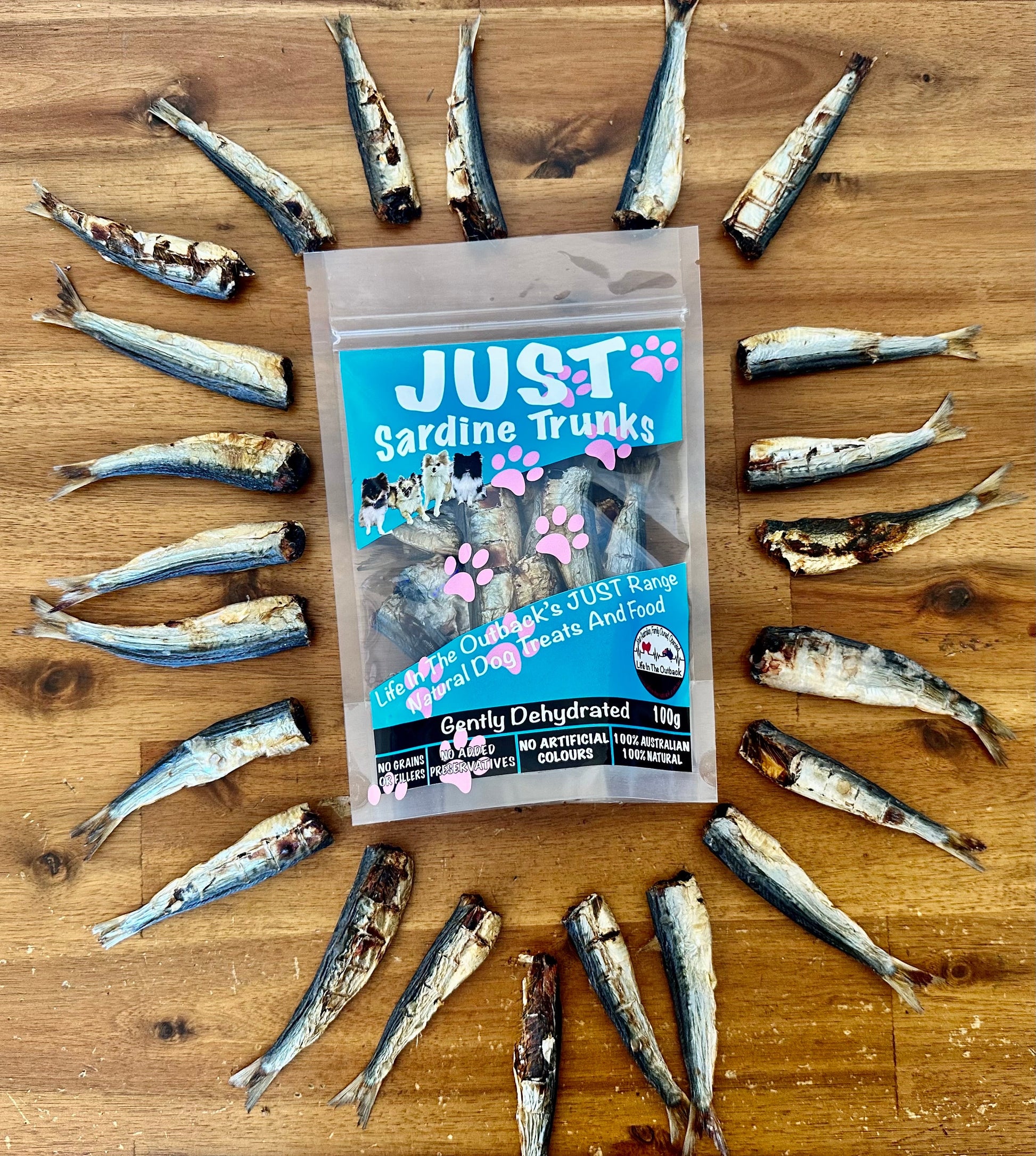 1x Just Sardine Trunks Pet Care > Pet Food > Dog Food Life in the outback
