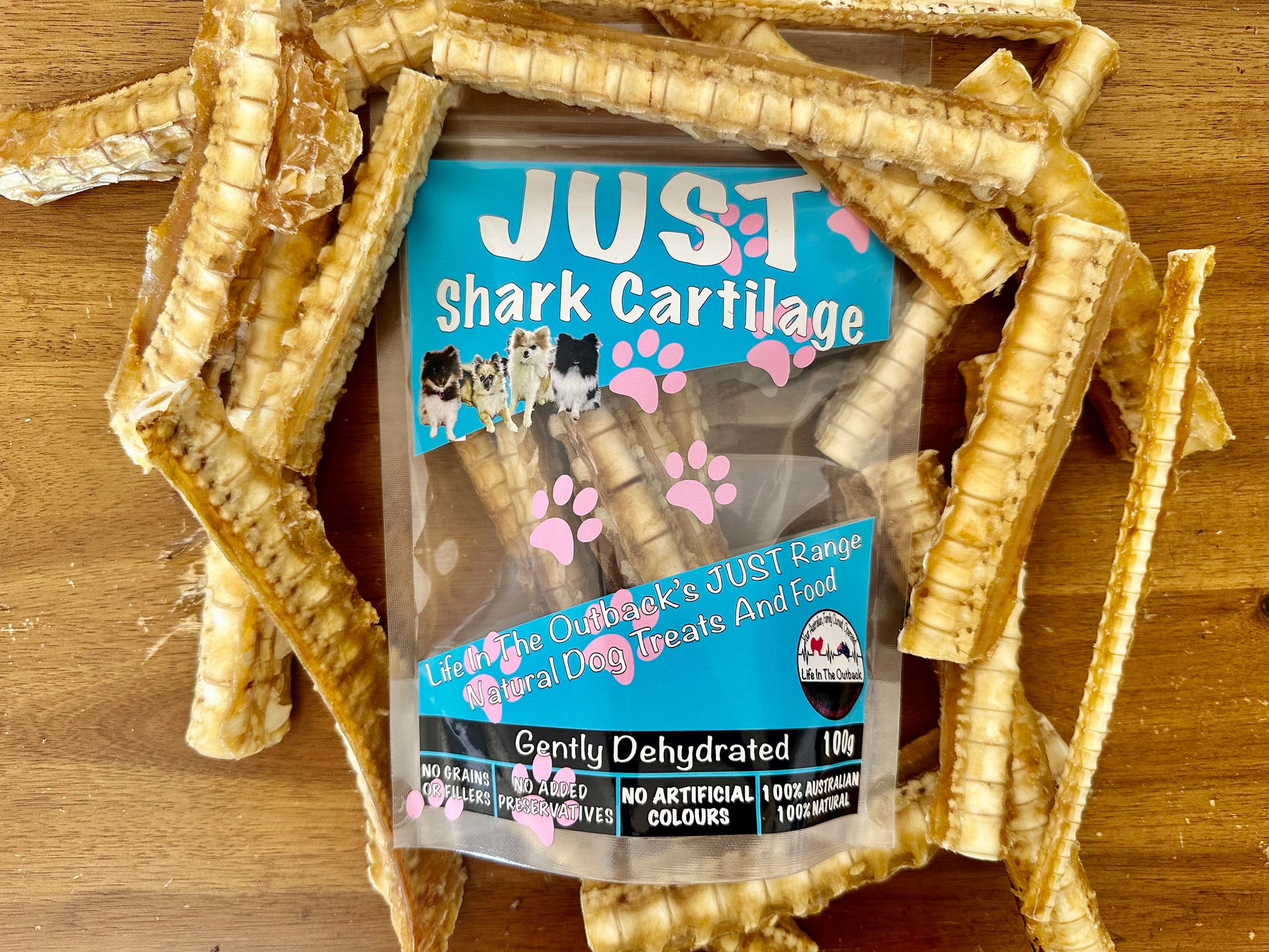 1x Just Shark Cartilage Pet Care > Pet Food > Dog Food Life in the outback