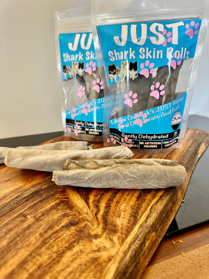 1x Just Shark Skin Rolls Pet Care > Pet Food > Dog Food Life in the outback
