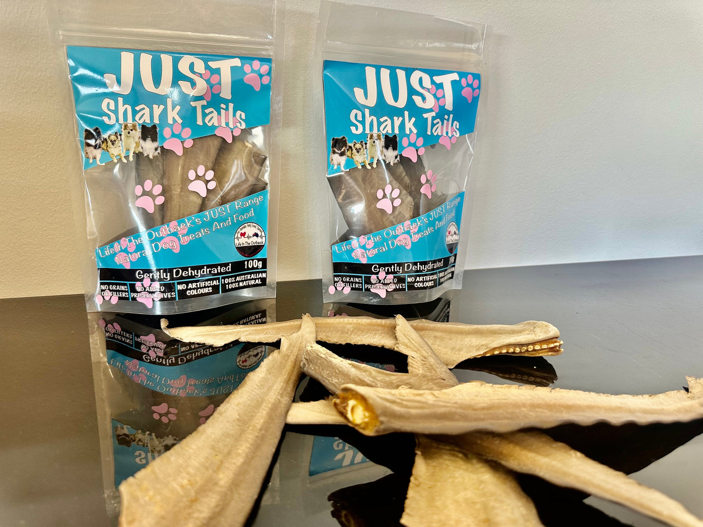 1x Just Shark Tails Pet Care > Pet Food > Dog Food Life in the outback