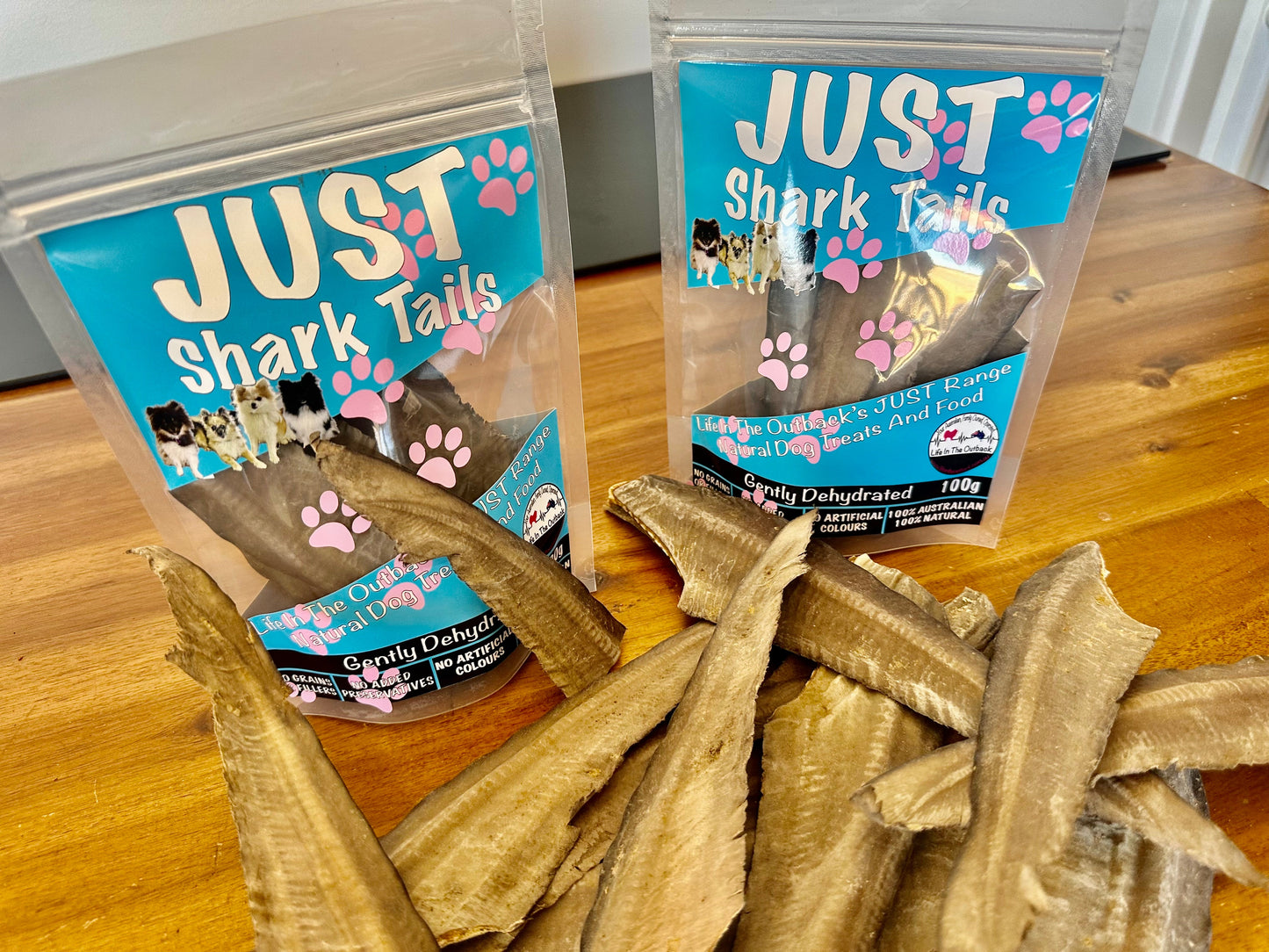 1x Just Shark Tails Pet Care > Pet Food > Dog Food Life in the outback