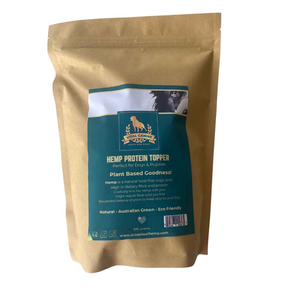Vital Canine Hemp Protein Topper for Dogs | 500g Pet Care > Pet Food > Dog Food Rooster Farm