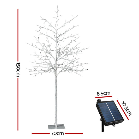1.5M Christmas Tree 304 LED Solar Jingle Jollys Occasions > Christmas > Outdoor Decorations & Lights Jingle jollies
