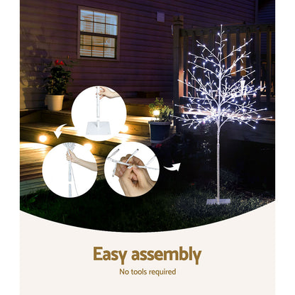 1.5M Christmas Tree 304 LED Solar Jingle Jollys Occasions > Christmas > Outdoor Decorations & Lights Jingle jollies