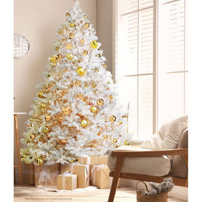Jingle Jollys Christmas Tree 2.1m 1000 White Tips Xmas Tree Decorations Occasions > Christmas > Christmas Trees Woofy and Whiskers