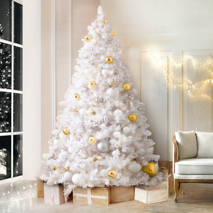 Jingle Jollys Christmas Tree 2.1m 1000 White Tips Xmas Tree Decorations Occasions > Christmas > Christmas Trees Woofy and Whiskers
