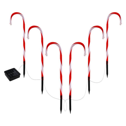 42 LED 6 PCS Christmas Lights Path Ground Light Garden Decorations Jingle Jollys Occasions > Christmas > Outdoor Decorations & Lights Woofy and Whiskers