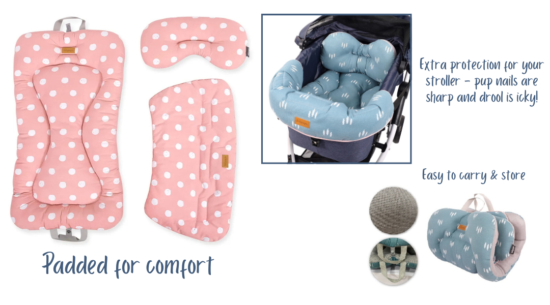 Ibiyaya Comfort+ Pet Stroller Add-on Accessory Kit