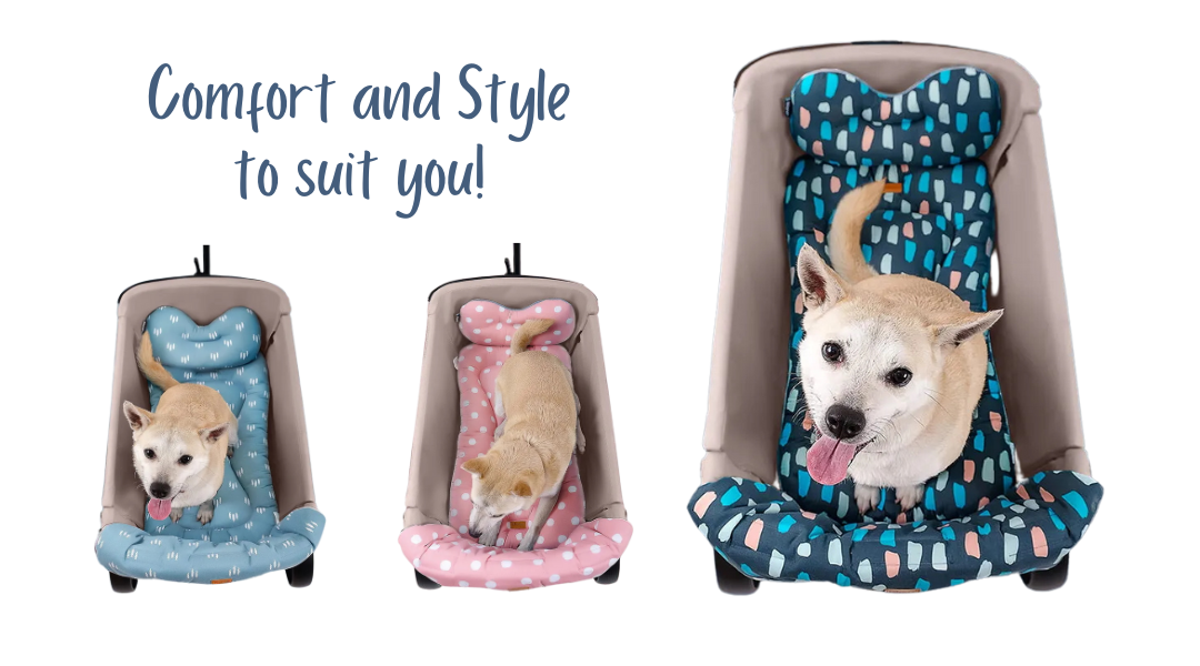 Ibiyaya Comfort+ Pet Stroller Add-on Accessory Kit