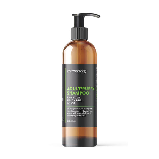 Adult and Puppy Dog Deodoriser (Lavender, Lemon Peel & Sage) Pet Care > Dog Supplies Essential Dog Shampoo