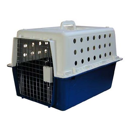 PP Kennel - Pet Transporter - L73 x W45 x H53cms: PP40 woofy and whiskers