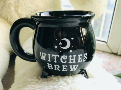 Black Coffee Cauldron Mug Brew Magic in Every Sip Home & Garden > Kitchenware Generic