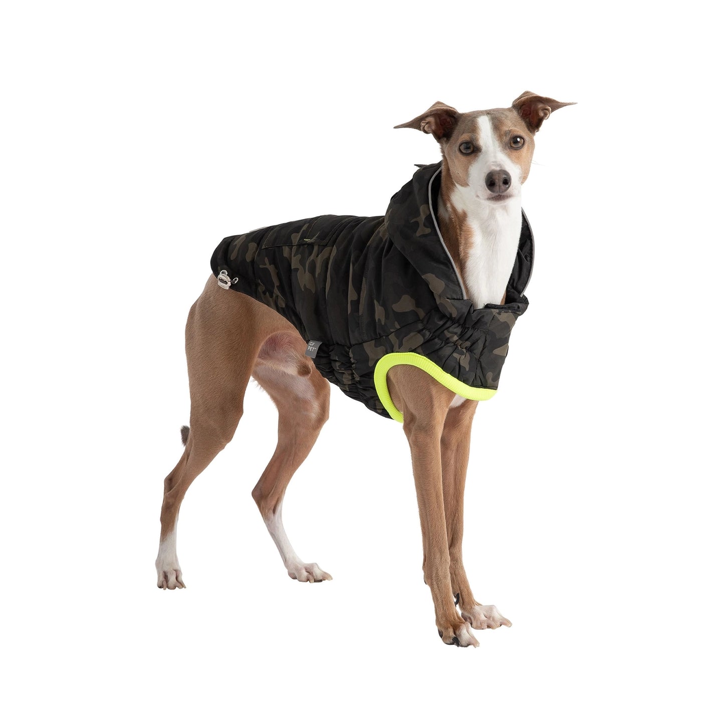 GF Pet Recycled Parka - Camouflage Eco Friendly Pet Coat Woofy and Whiskers XL Camouflage Recycled materials