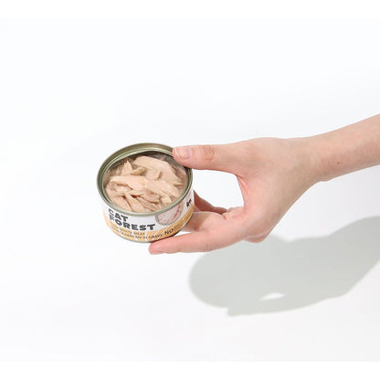 CAT FOREST Classic Tuna White Meat With Seabream In Gravy Cat Canned Food 85G X 24 Pet Care > Pet Food Cat Forest