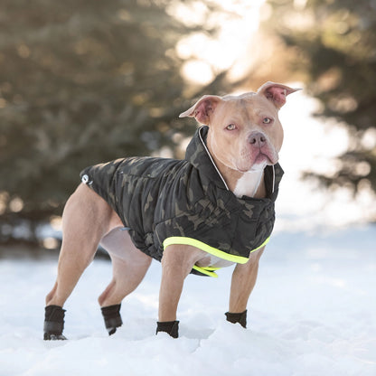 GF Pet Recycled Parka - Camouflage Eco Friendly Pet Coat Woofy and Whiskers