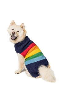 Alpaca Good Vibes Dog Sweater Hand knitted dog jumper Chilli Dog M
