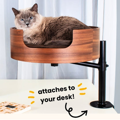Desk Nest Cat Bed - The Purrfect Cat Bed for Your Desk Cat bed desk Nest