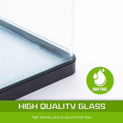 Dynamic Power Aquarium Fish Tank 30L Curved Glass RGB LED Pet Care > Aquarium Dynamic Power