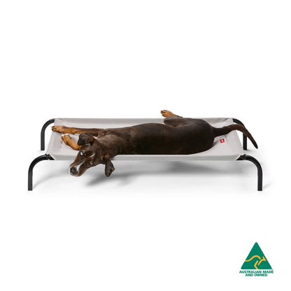 SNOOZA FLEA FREE DOG BED GREY L dog bed Snooza