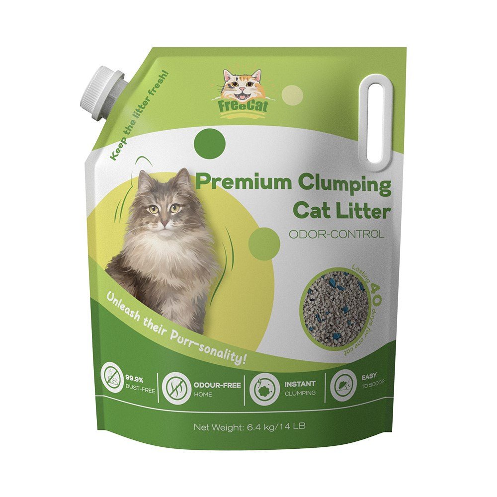 FreeCat Freecat Premium Clumping Cat Litter (odour control) 6.4kgWoofy and Whiskers