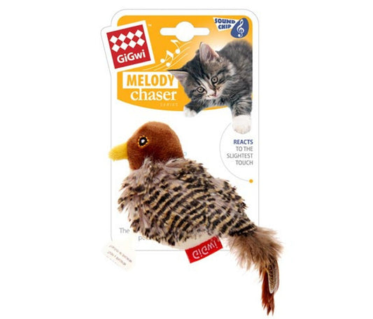 GiGwi Melody Chaser Bird Cat ToyActive CatsBest SellerWoofy and Whiskers