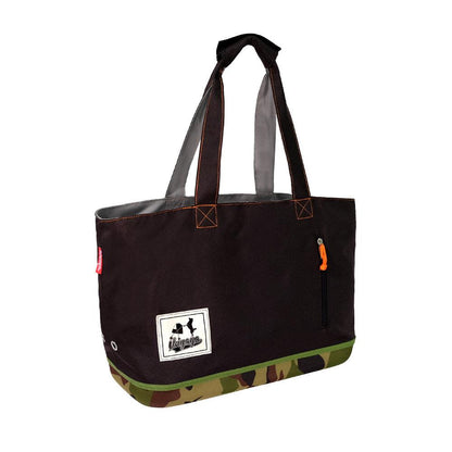 Ibiyaya Canvas Pet Carrier Tote for Pets up to 7kg - Camouflage Pet Carrier Ibiyaya