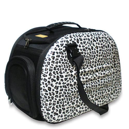 Ibiyaya Classic EVA Collapsible Pet Carrier - BeigeWoofy and Whiskers