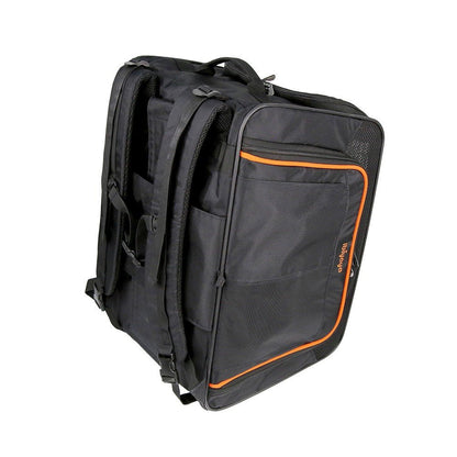 Ibiyaya JetPaw: Expandable Pet Carrier & Backpack - Obsidian/Orange Pet Carrier Ibiyaya