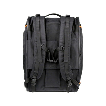 Ibiyaya JetPaw: Expandable Pet Carrier & Backpack - Obsidian/Orange Pet Carrier Ibiyaya