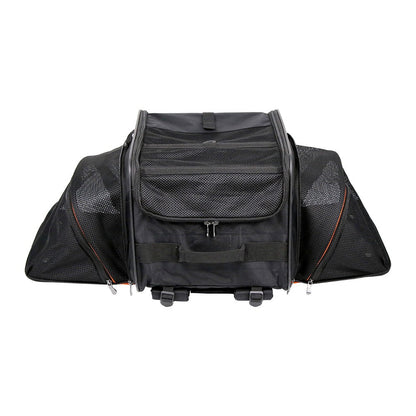 Ibiyaya JetPaw: Expandable Pet Carrier & Backpack - Obsidian/Orange Pet Carrier Ibiyaya