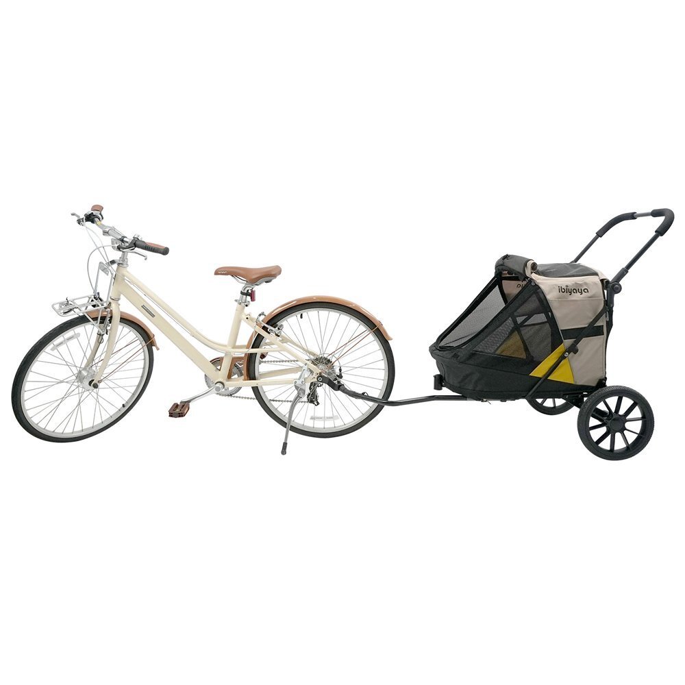 Ibiyaya Minika 3 - in - 1 Pet Stroller System - Arizona TanWoofy and Whiskers