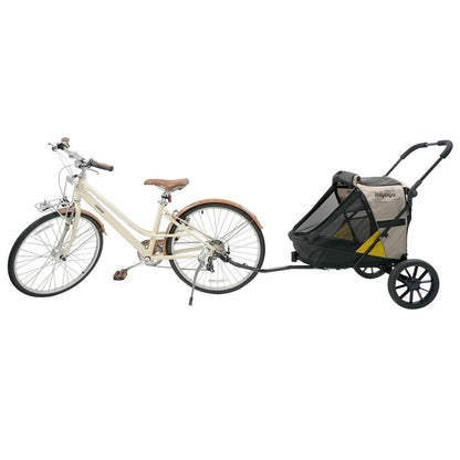 Ibiyaya Minika 3-in-1 Pet Stroller System - Arizona Tan pet stroller Ibiyaya