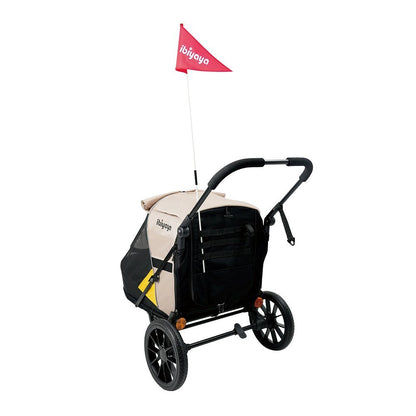 Ibiyaya Minika 3-in-1 Pet Stroller System - Arizona Tan pet stroller Ibiyaya