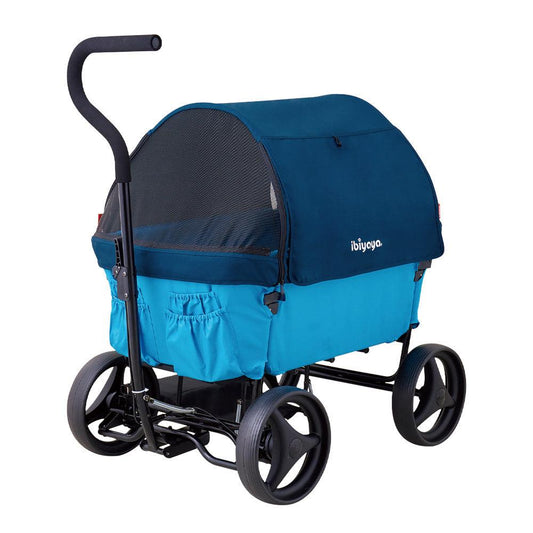 Ibiyaya Noah All-Around Beach Wagon For Pets - Sand & Sea Stroller Ibiyaya Pacific Blue
