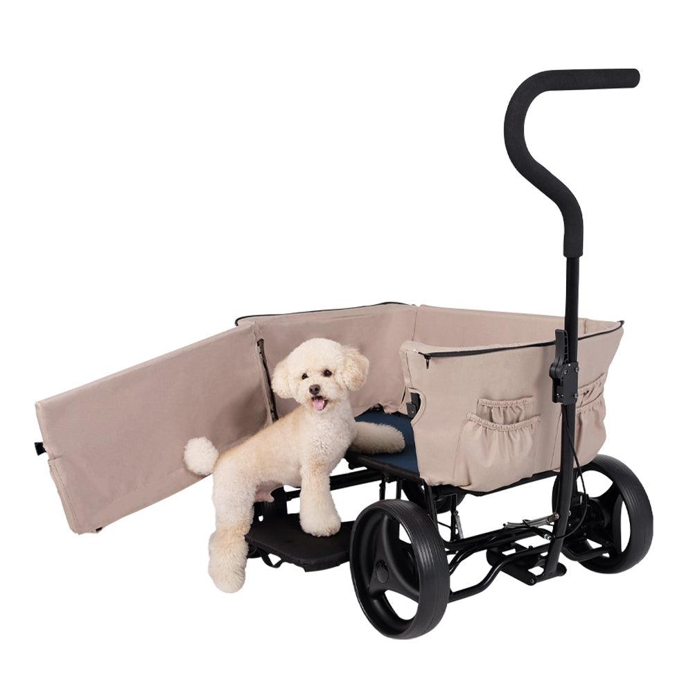 Ibiyaya Noah All - Around Beach Wagon For Pets - Sand & SeaWoofy and Whiskers