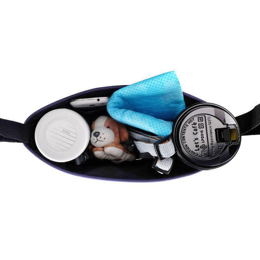 Ibiyaya Pet Pram Stroller Organiser Pouch - Hippo Pet Stroller storage bag Ibiyaya